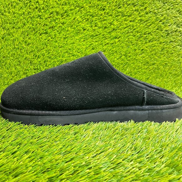 UGG Classic Slip-On Mens Size 13 Black Casual Comfort Suede Slide Slippers Shoes main image 6